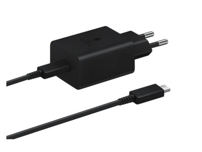 Samsung 45W väggladdare (svart) Laddare, inkl. 1.8 m USB-C kabel