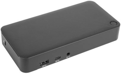 USB-C dockningsstation Targus DV4K Docking Station, 2xHDMI/2xUSB-C 65W PD/3xUSB-A/GigaLAN/audio, inkl. 130W strömadapter