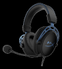 HyperX Cloud Alpha S, 7.1 surround, 3,5mm - Svart/Blå