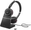 Jabra Evolve 75 SE Link380a MS Stereo, inkl. laddningsställ - Svart