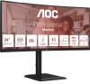 34" AOC CU34E4CV, Curved VA 3440x1440, 1 ms, 120Hz FreeSync, 1500R, höjdjusterbar, 2xHDMI/DP/USB-C 90W, högtalare, USB 3.2-hubb#1