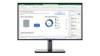 27" Lenovo ThinkVision P27h-30, IPS 2560x1440, 4 ms, höjdjusterbar, pivot, HDMI/2xDP/USB-C 100W, LAN, USB 3.2-hubb