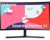 27" Samsung LS27C366EAUXEN, VA 1920x1080, 4 ms, 75Hz, 1800R, VGA/HDMI