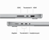 Apple MacBook Pro 16 tum, M3 Max 16-Core CPU 40-Core GPU, 48 GB minne, 1 TB SSD - Silver#4