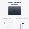 Apple MacBook Air 15.3 tum, Apple M4 10-core CPU 10-core GPU, 32 GB, 512 GB SSD, 35W strömadapter - Midnatt#3
