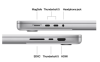 Apple MacBook Pro 16 tum, M4 Max 16-Core CPU 40-Core GPU, 64 GB minne, 1 TB SSD, Nanotexturskärm - Silver#3