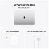 Apple MacBook Pro 16 tum, M4 Max 16-Core CPU 40-Core GPU, 64 GB minne, 1 TB SSD, Nanotexturskärm - Silver#4