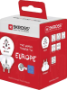 SKROSS World to Europe, reseadapter, 100-250 V max 16 A, jordad, vit#2