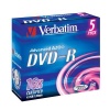 DVD-R media Verbatim 4.7 GB 16X, 5-pack, jewel case