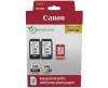 Canon PG-545/CL-546 svart+färg, Photo Value Pack (2 färgpatroner + 50 ark 10x15cm fotopapper)