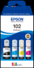 Epson EcoTank 102, 4-färg multipack, 3x6000 (CMY)+7500 sidor (Svart)