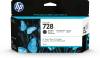 HP 728 Matt Svart, 130 ml
