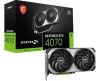 MSI GeForce RTX 4070 Ventus 2X E1 OC 12 GB GDDR6X, HDMI/3xDP