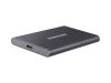 500 GB Samsung Portable SSD T7, USB-C 3.2, inkl. adapter för Typ A - Grå#3