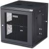 19" Skåp StarTech.com 12U, 610x655x640mm, stående eller väggmonterat, gångjärnsupphängning - Svart#1