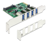 DeLOCK PCI Express x1 Card > 4 x external USB 3.0#1