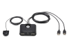 Aten US224, manuell 2 x 4 USB 2.0-switch för delning av kringutrustning#1