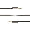 DELTACO ljudkabel, 3,5mm hane till 3,5mm hane, 1m, svart#1