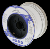 DELTACO U/UTP Cat6a installationskabel, slim 28AWG, 100m, LSZH, vit#1