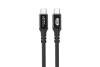 MicroConnect Premium USB-C 3.2 Gen.2, rak-rak, 20Gbps, 100W, 1m - Svart#2