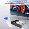 KVM Switch 2x2 HDMI 4K60Hz 3xUSB3.0 Audio EDID#5