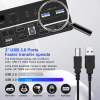KVM Switch 2x2 HDMI 4K60Hz 3xUSB3.0 Audio EDID#6