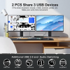KVM Switch 2x2 HDMI 4K60Hz 3xUSB3.0 Audio EDID#9
