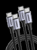 UGREEN 100W USB C till USB C-kabel 2st PD3.0 PPS USB-C laddningskabel 5A/20V kompatibel med iPhone 15 Pro Max, M2 MacBook Pro/Air M2 iPad Pro 2022 Galaxy S23 Ultra Pixel 7 Steam Deck etc. (2m)#1