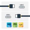USB-C laddningskabel StarTech Charging Cable, USB 2.0, 240W, 3 meter - Svart#2