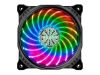 akasa Vegas X7 RGB LED, 120mm Fläkt 120 x 120 x 25mm, 1200 RPM, 41,9 CFM, 23,2 dBA, 3pin fan, 4pin RGB#3