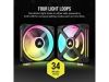 Corsair QX120 120mm RGB Starter Kit, iCue LINK#5