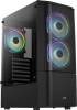 Aerocool Quantum Mesh v3 Black, ATX, RGB - Svart#1