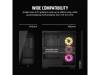 Corsair 3500X ARGB Mid-Tower PC Case, ATX, TG - Svart#9