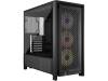 Corsair FRAME 4000D RS ARGB Modular Mid-Tower PC Case, ATX - Svart