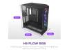 NZXT H9 Flow RGB+ 2025, E-ATX - Svart#3