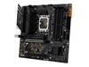 Asus TUF GAMING B660M-E D4, Intel LGA1700, PCI Express, MicroATX, 4xDDR4, 2xM.2 + SATA3 RAID, HDMI/DP, USB-C, 7.1 audio, 2.5Gbe LAN, Aura Sync RGB#2