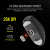 Corsair Katar Elite Wireless Gaming Mouse, 26000 dpi, RF/Bluetooth/USB, RGB#7