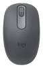 Logitech M196, Bluetooth, 1000 dpi - Grafitgrå