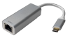 Deltaco USB-C nätverksadapter, 2.5GbE LAN, RJ45, aluminium#1