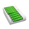 GP ReCyko Battery Charger, E811 (USB), incl. 4 x AA 2100 mAh + 4 x AAA 850 mAh Batteries#1
