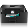 Brother MFC-J4550DW, skrivare + scanner + kopiator + fax, 20/19 ipm ISO, 1200x2400 dpi scanner, duplex, ADM, AirPrint, USB/LAN/WiFi/NFC, dubbla pappersfack#1