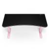 Arozzi Arena Gaming Desk Large Pink, höjdjusterbart, heltäckande musmatta - Rosa#3