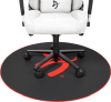 Arozzi ZONA Floor Pad - Svart/Röd#2