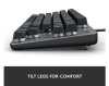 Logitech K835 TKL, mekaniskt, bakbelyst, nordiskt - Grafit#2