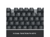 Logitech K835 TKL, mekaniskt, bakbelyst, nordiskt - Grafit#3
