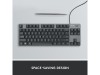 Logitech K835 TKL, mekaniskt, bakbelyst, nordiskt - Grafit#4