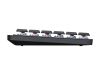 Logitech MX Mechanical Mini Minimalist Linear, RF/Bluetooth, bakgrundsbelyst - Grafitgrå#2