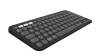 Logitech Pebble Keys 2 K380s, RF/Bluetooth, Easy-Switch, amerikansk layout - Grafit