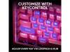 Logitech PRO X TKL RAPID Wired Gaming Keyboard Linear, Lightsync RGB - Rosa#9