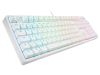 Svive Triton Full red switch (vit) Gamingtangentbord i full storlek, mekaniskt, nordisk layout, RGB,PBT-keykaps#1